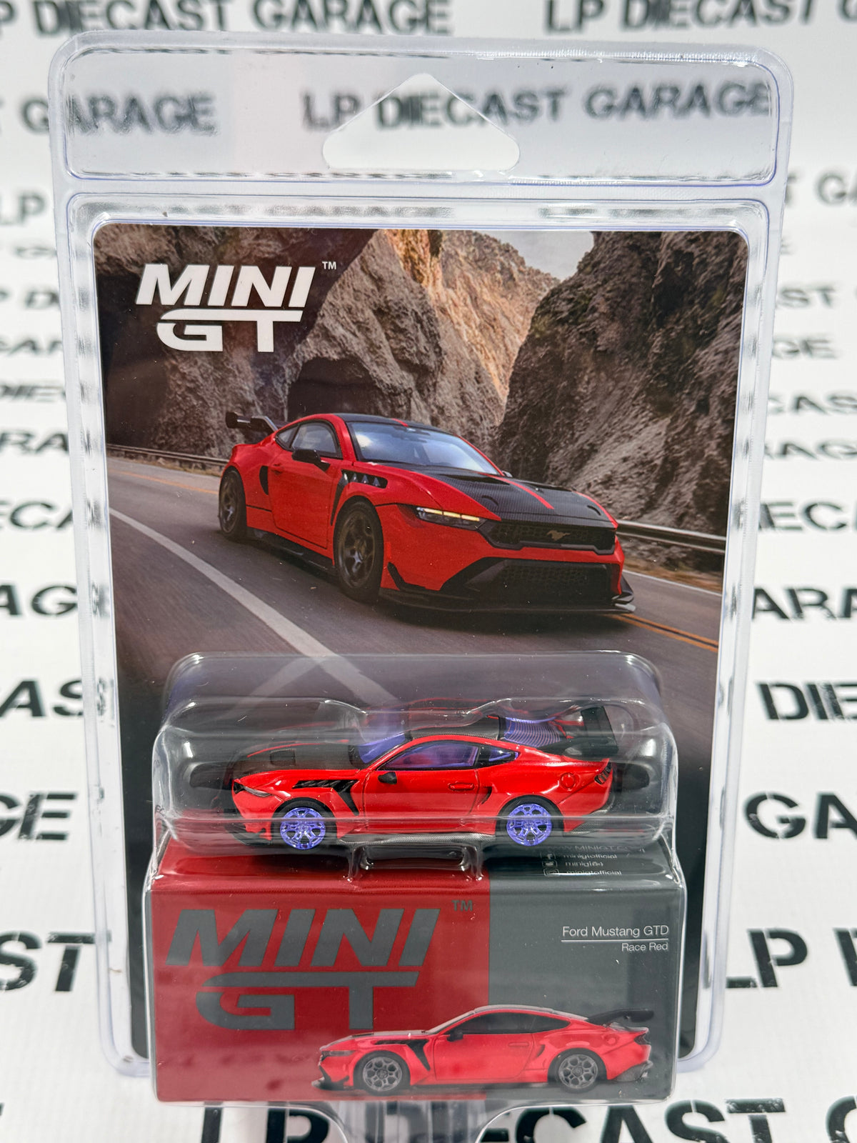 CHASE MINI GT 2026 Ford Mustang GTD Race Red 1:64 Diecast