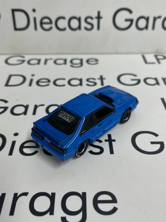 GREENLIGHT 1992 Ford Mustang GT Blue LOOSE 1:64 Diecast