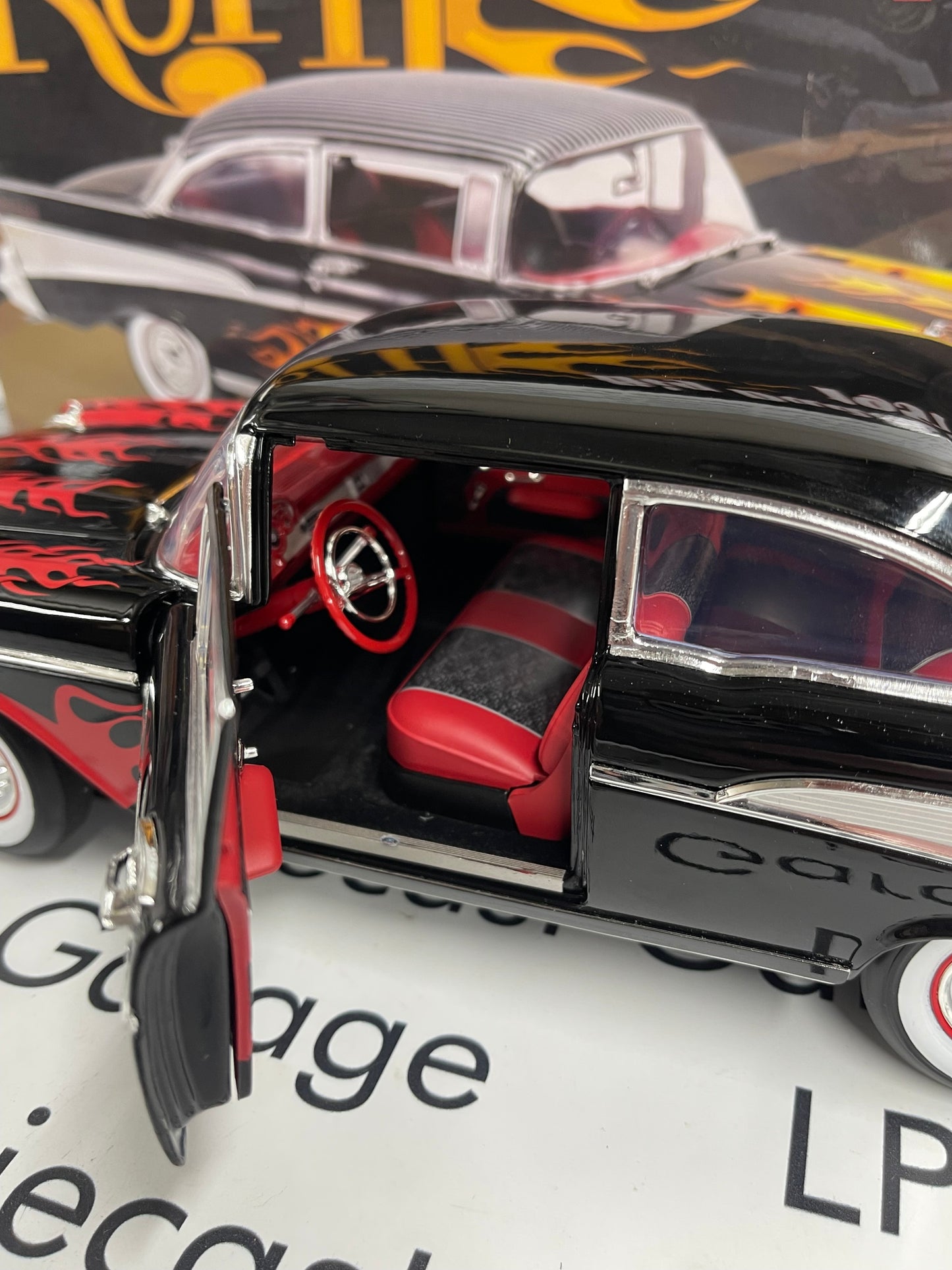 ACME 1957 Chevrolet Bel Air Big Daddy Ed Roth 1:18 Diecast A1807014TG Toms Garage