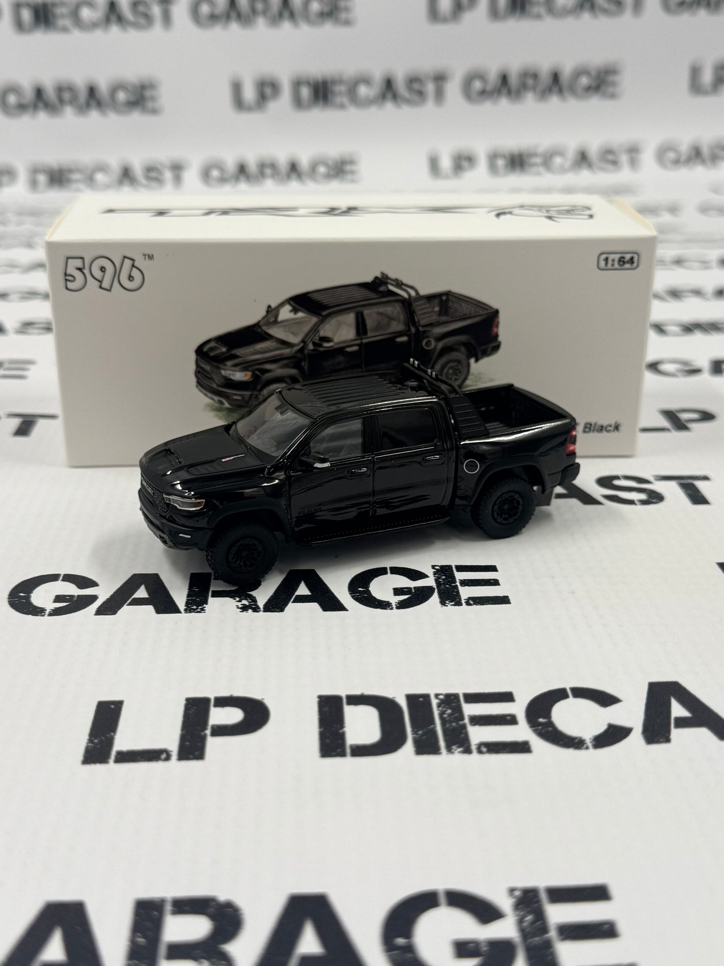 596 Model RAM 1500 TRX Truck Black 1:64 Diecast