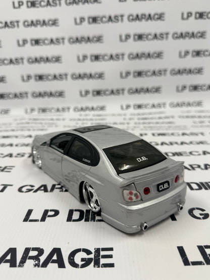 JADA Lexus GS430 Dub City Silver w/ Maya Rims 1:24 Diecast No Box