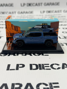 GCD 2024 Toyota Tundra TRD Pro Blue Truck 1:64 Diecast