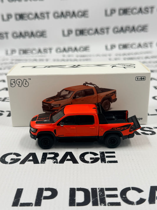 MODEL TRUCK RAM 1500 TRX Truck Orange 1:64 Diecast