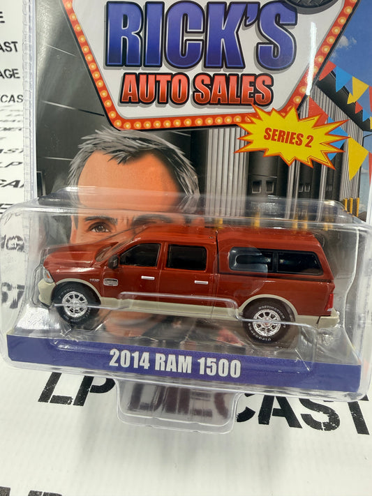 GREENLIGHT 2014 Ram 1500 Laramie Longhorn Cherry LP Exclusive 1:64 Diecast Ricks Auto Sales