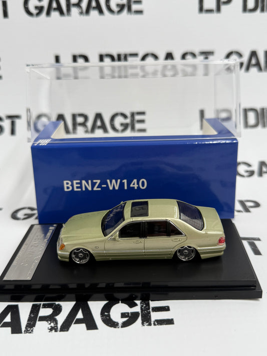 STREET WEAPON Mercedes-Benz W140 Beige 1:64 Diecast Ghost Player