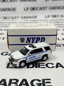 MODEL TRUCK Chevrolet Tahoe NYPD Police 1:64 Diecast SUV