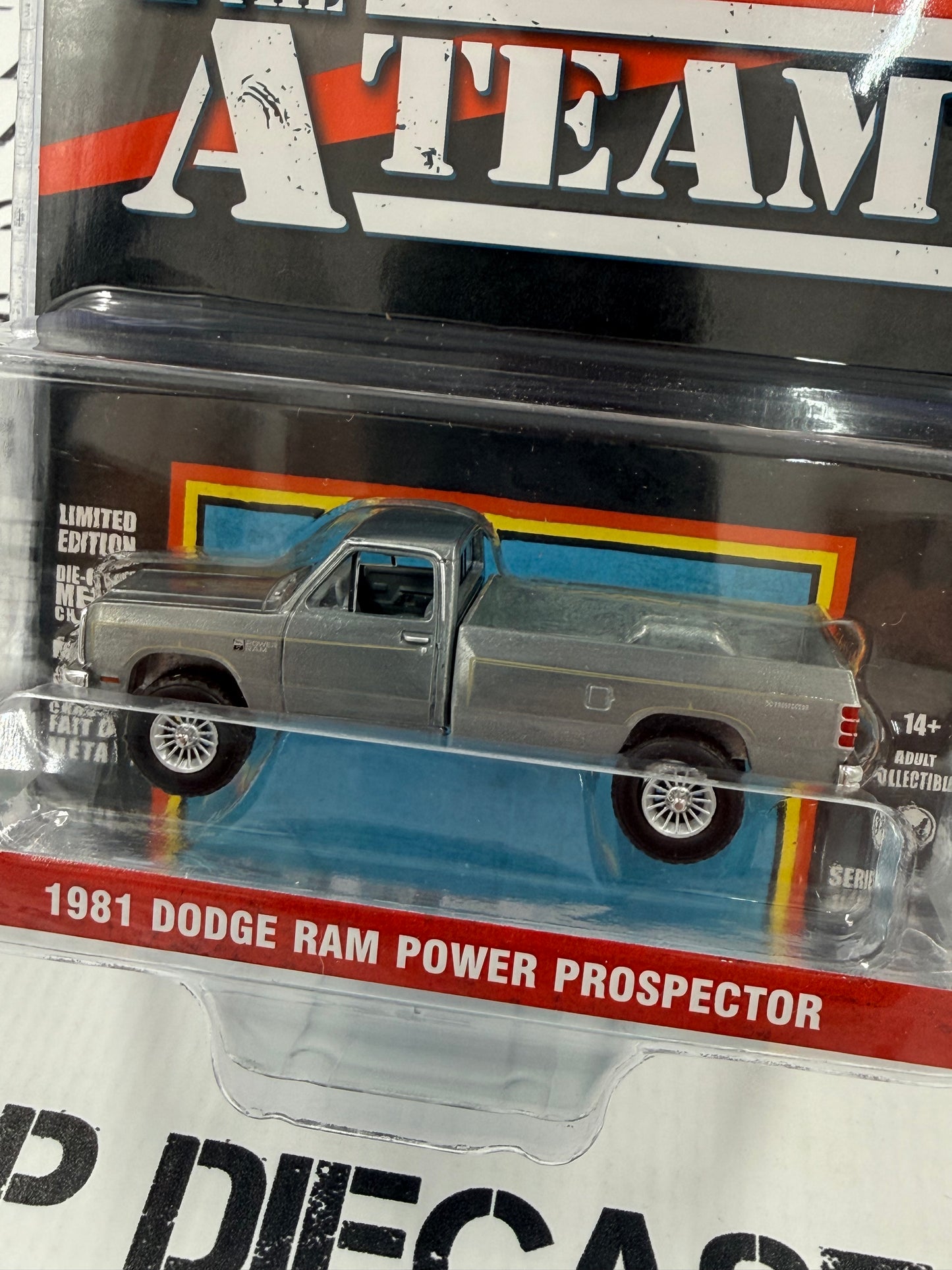 RAW CHASE GREENLIGHT 1981 Dodge Ram Prospector A-Team 1:64 Diecast Hollywood