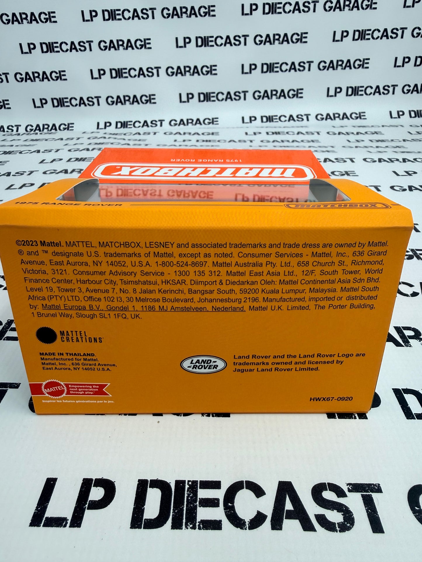 MATCHBOX 1975 Land Rover Forest Ranger Collectors Edition 1:64 Diecast