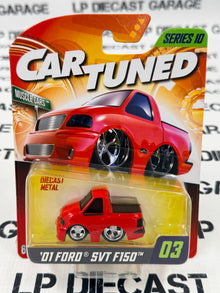 CARTUNED '01 Ford SVT F-150 Lightning Red 1:64 Diecast Series 10