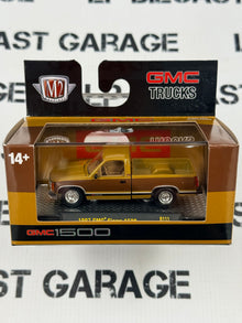 M2 1997 GMC Sierra 1500 Truck 2 Tone Brown Gold 1:64 Diecast