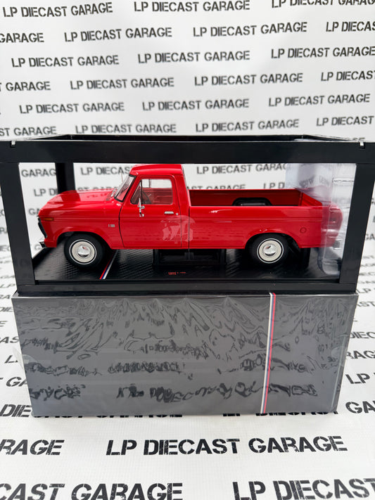 IXO Models 1974 Ford F-100 Red Pick Up Truck 1:18 Diecast
