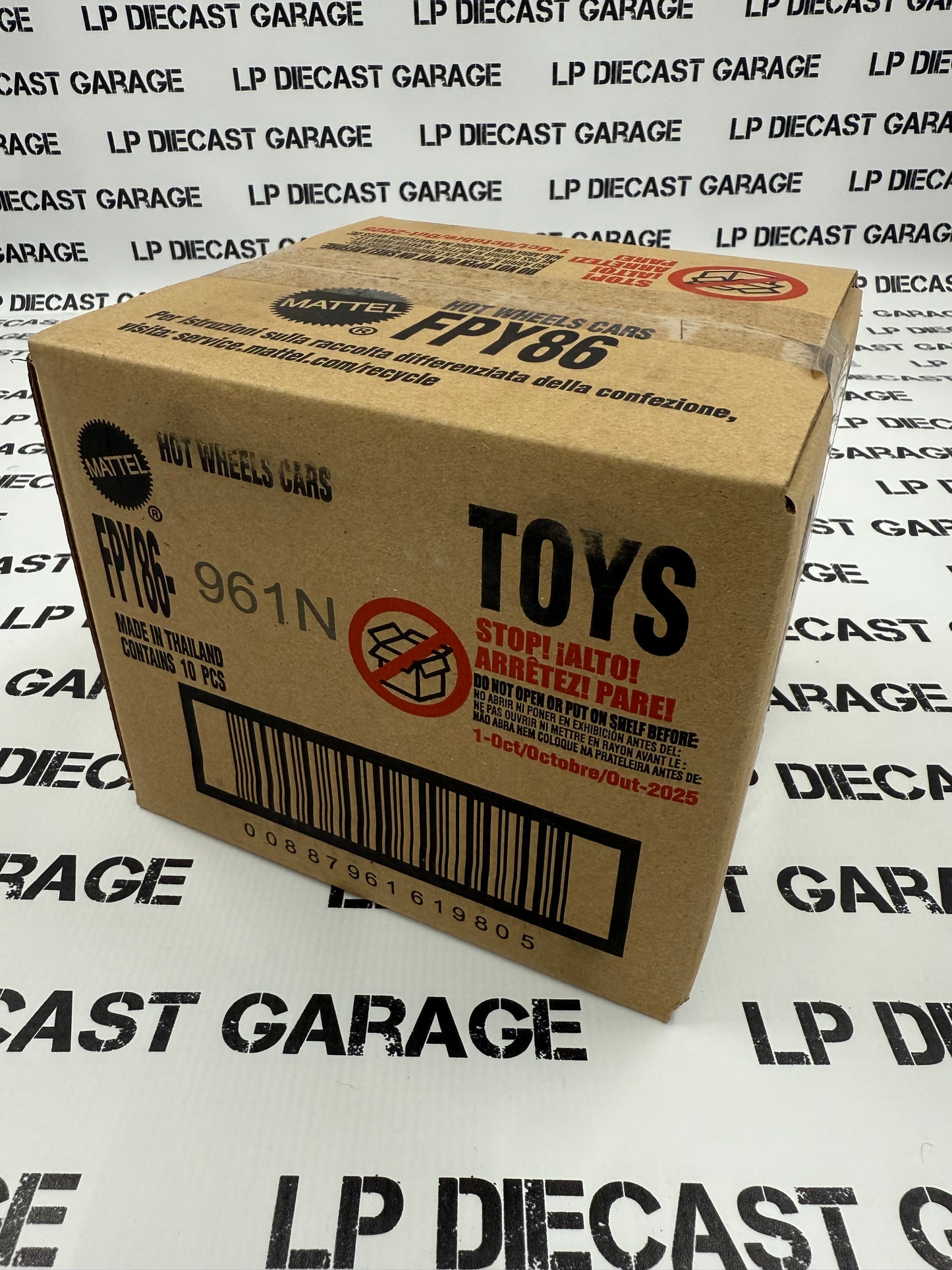 HOT WHEELS Timeless Icons SEALED CASE FPY86-961N 1:64 Diecast Set of 10PCS