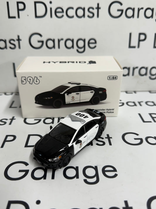 596 Model Ford Fusion Hybrid LAPD Los Angeles 1:64 Diecast
