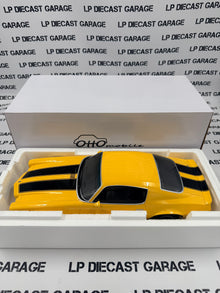 OTTO MOBILE 1970 Chevrolet Camaro Z28 Yellow 1:12 Scale Resin Model G085