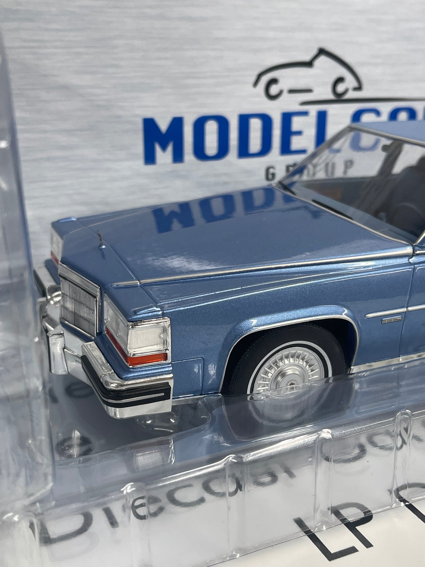 MCG Model Car Group 1982 Cadillac Fleetwood Brougham Blue 1:18 Diecast