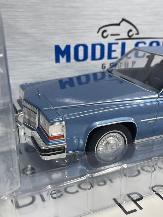 MCG Model Car Group 1982 Cadillac Fleetwood Brougham Blue 1:18 Diecast