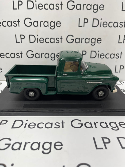 EDICOLA 1955 Chevrolet 3100 Pick Up Truck Dark Green 1:24 Scale Diecast