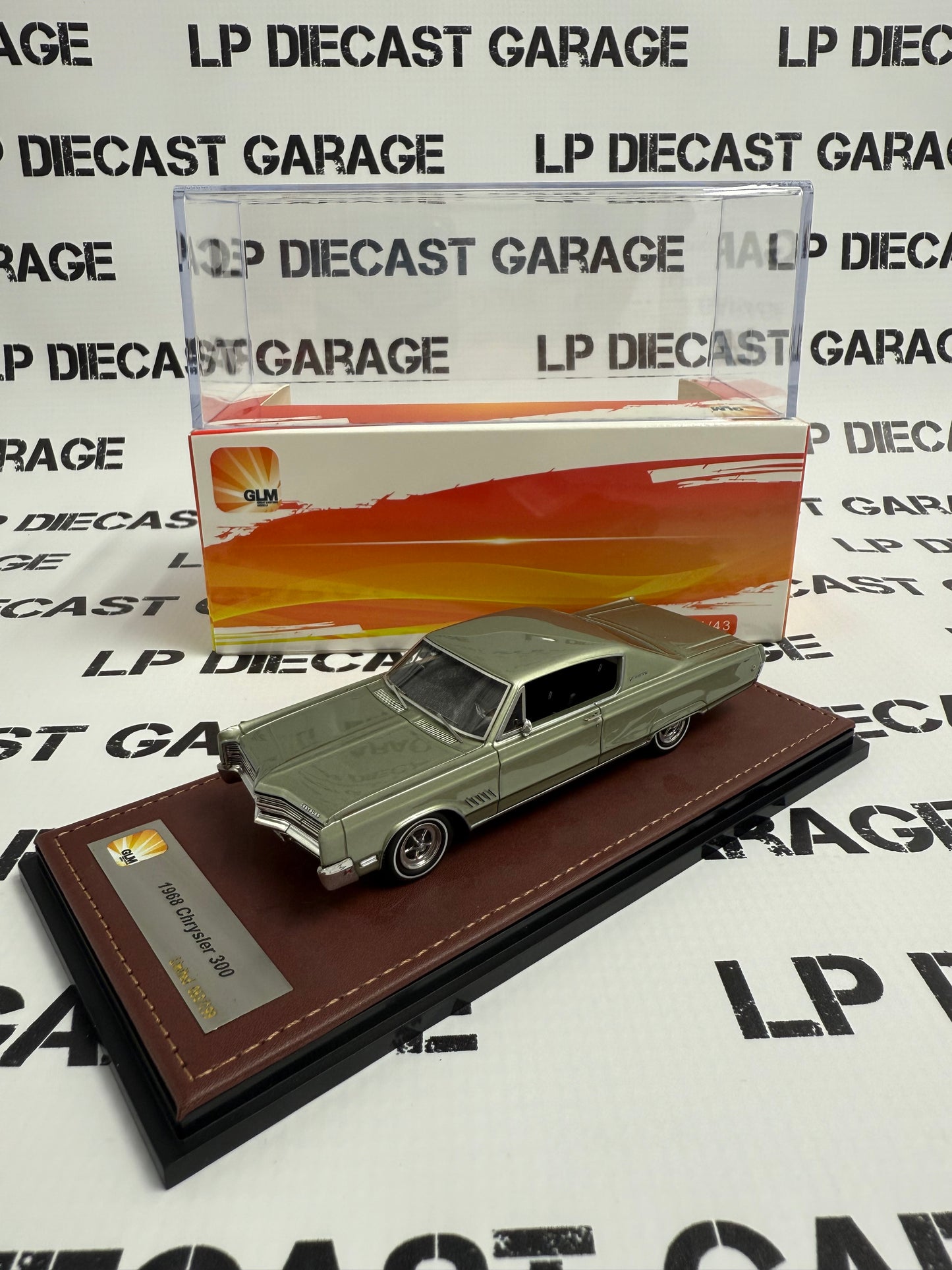 GLM 1968 Chrysler 300 Frost Green Metallic 1:43 Scale Resin Model