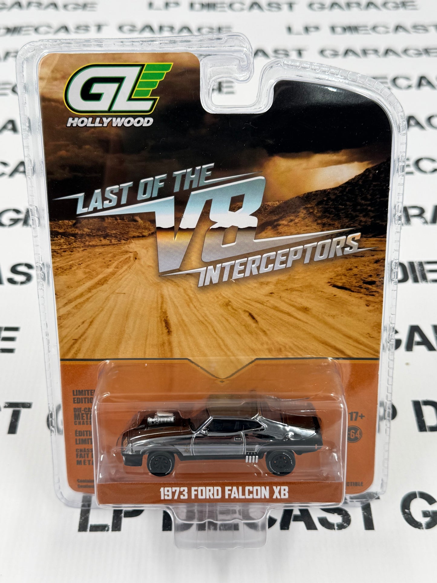 CHROME CHASE GREENLIGHT 1973 Ford Falcon XB 1:64 Diecast Last of V8 Interceptors