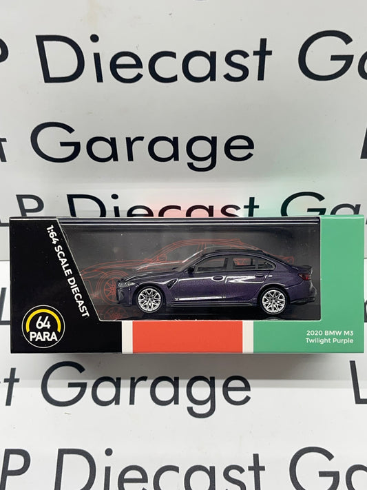 PARAGON MODELS 2020 BMW M3 Twilight Purple 1:64 Diecast