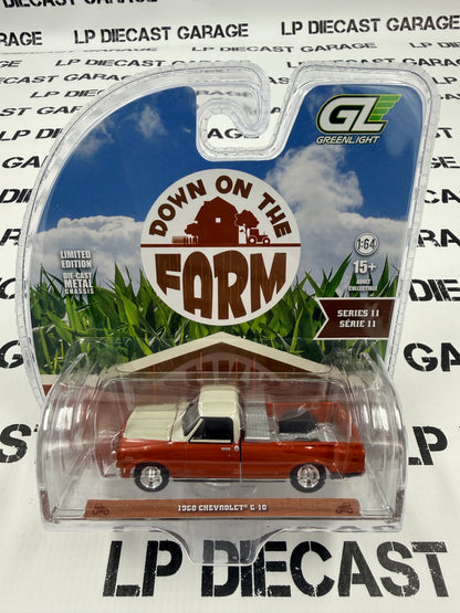 GREENLIGHT 1968 Chevrolet C-10 Truck 1:64 Diecast Down on the Farm