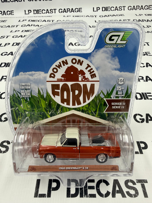 GREENLIGHT 1968 Chevrolet C-10 Truck 1:64 Diecast Down on the Farm