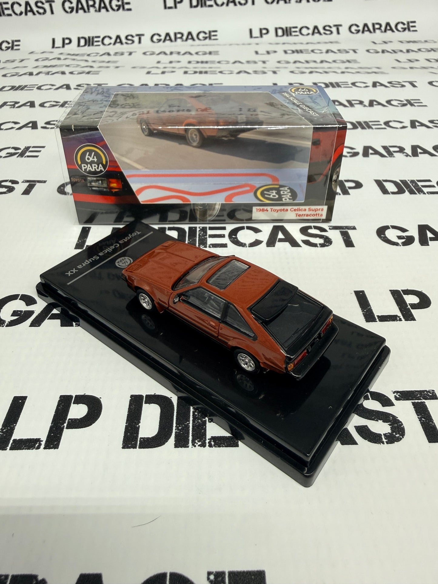 PARA64 1984 Toyota Celica Supra Terracotta 1:64 Diecast LHD