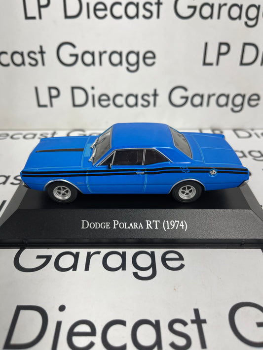 EDICOLA 1974 Dodge Polara RT Blue 1:43 Diecast Euro