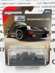 MAJORETTE 1975 Porsche 930 Turbo Black 1:64 Diecast Collector Series
