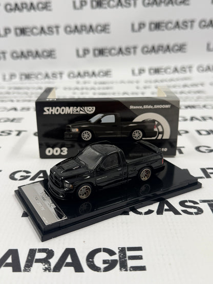 GCD Shoom Dodge Ram SRT10 Black Truck 1:64 Diecast