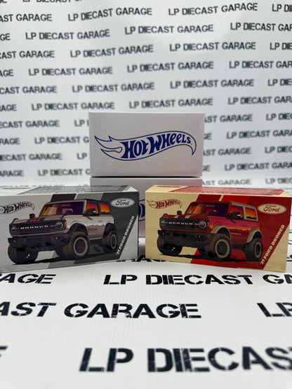 HOT WHEELS '21 Ford Bronco Regular & CHASE Models RLC Club 1:64 Diecast
