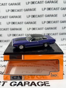 IXO Models 1971 Plymouth GTX Plum Crazy 1:43 Diecast Model