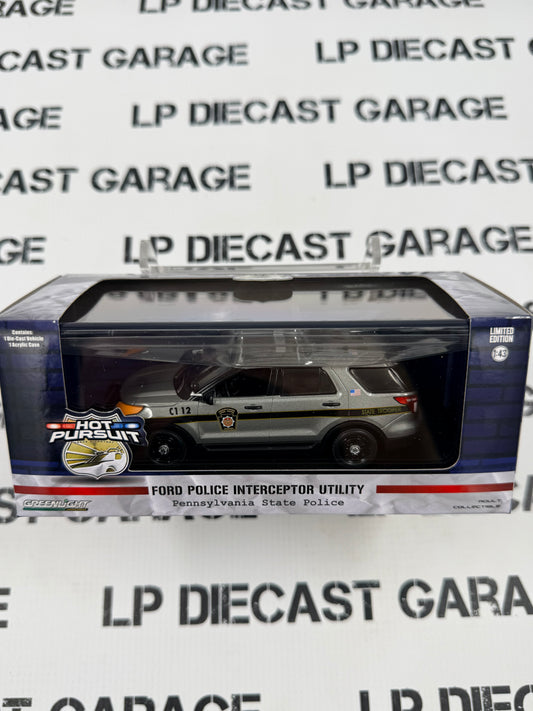 GREENLIGHT 2019 Ford Explorer Pennsylvania State Police 1:43 Diecast SUV