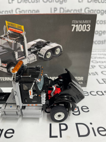 DIECAST MASTERS International HX520 Tandem Tractor Black Semi 1:50 Diecast