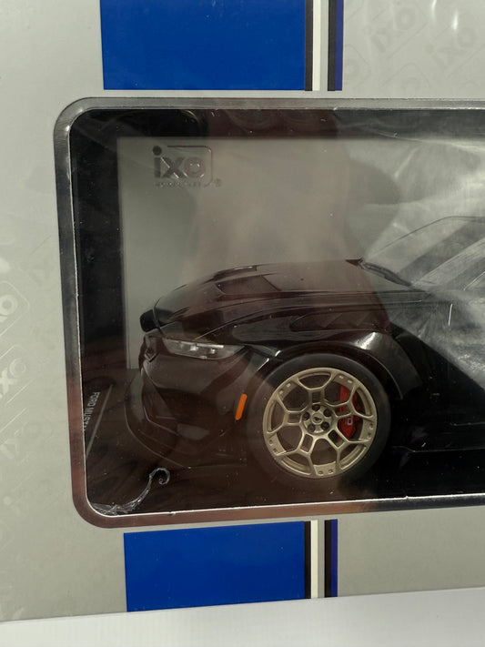 IXO Models 2025 Ford Mustang GTD Black 1:18 Diecast Exclusive