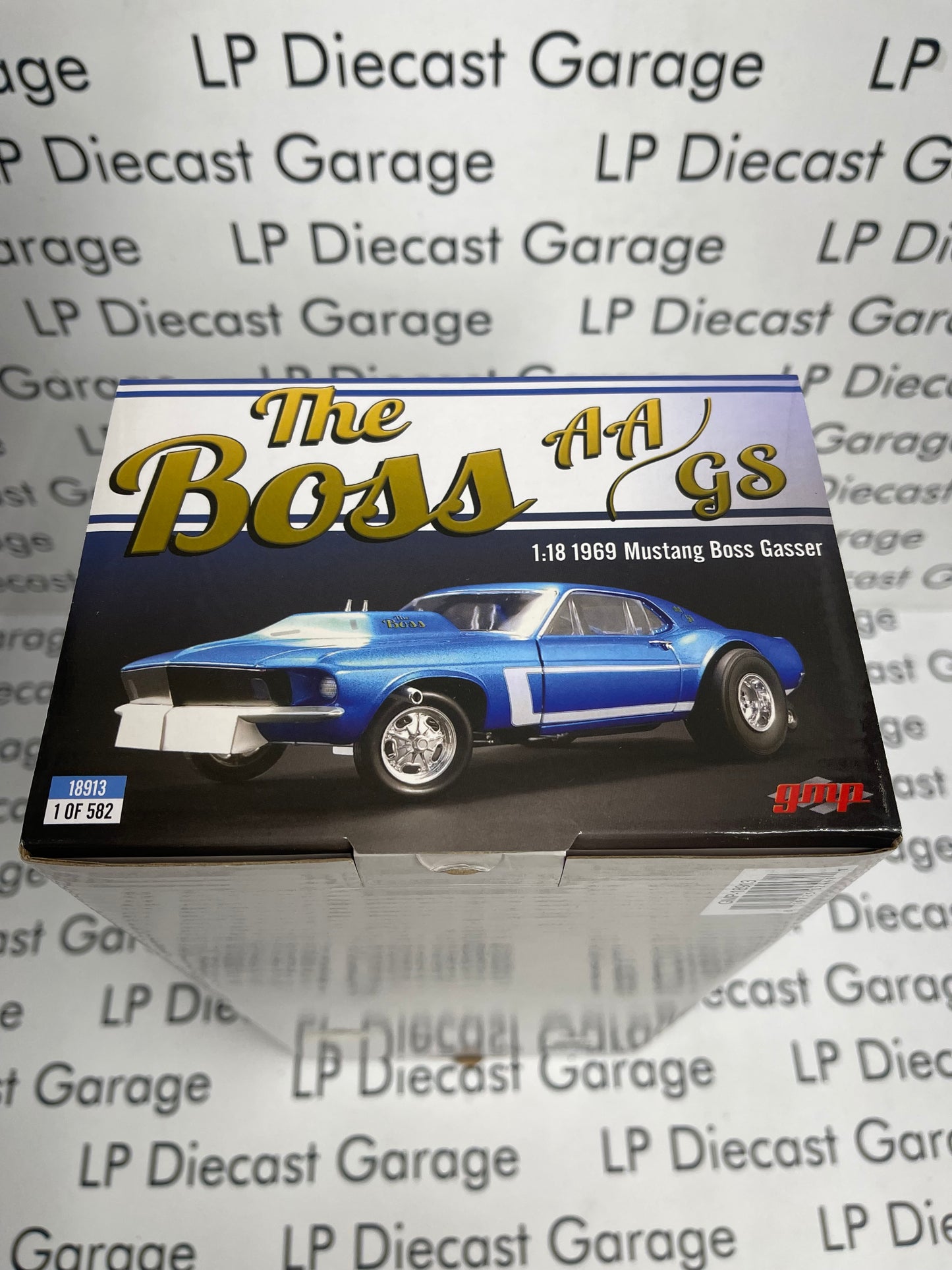 GMP 1969 Ford Mustang Boss Gasser AA/GS The Boss 1:18 Diecast 18913
