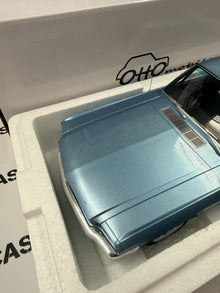 OTTO MOBILE 1965 Ford Mustang Coupe Blue 1:12 Scale Resin Model G089
