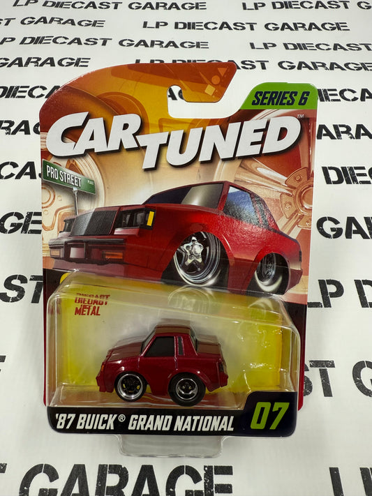 CARTUNED '87 Buick Grand National Dark Red 1:64 Diecast Series 6