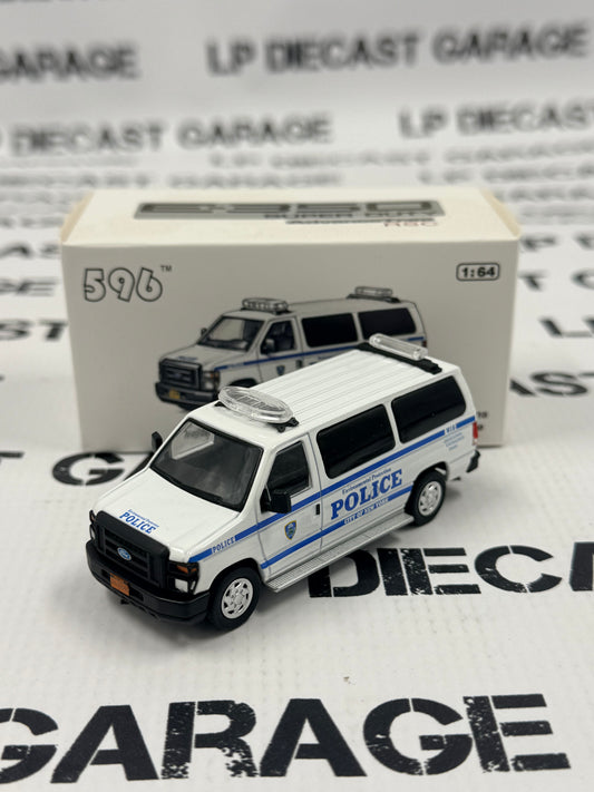 596 Model Ford E350 Van New York Environmental Protection Police 1:64 Diecast