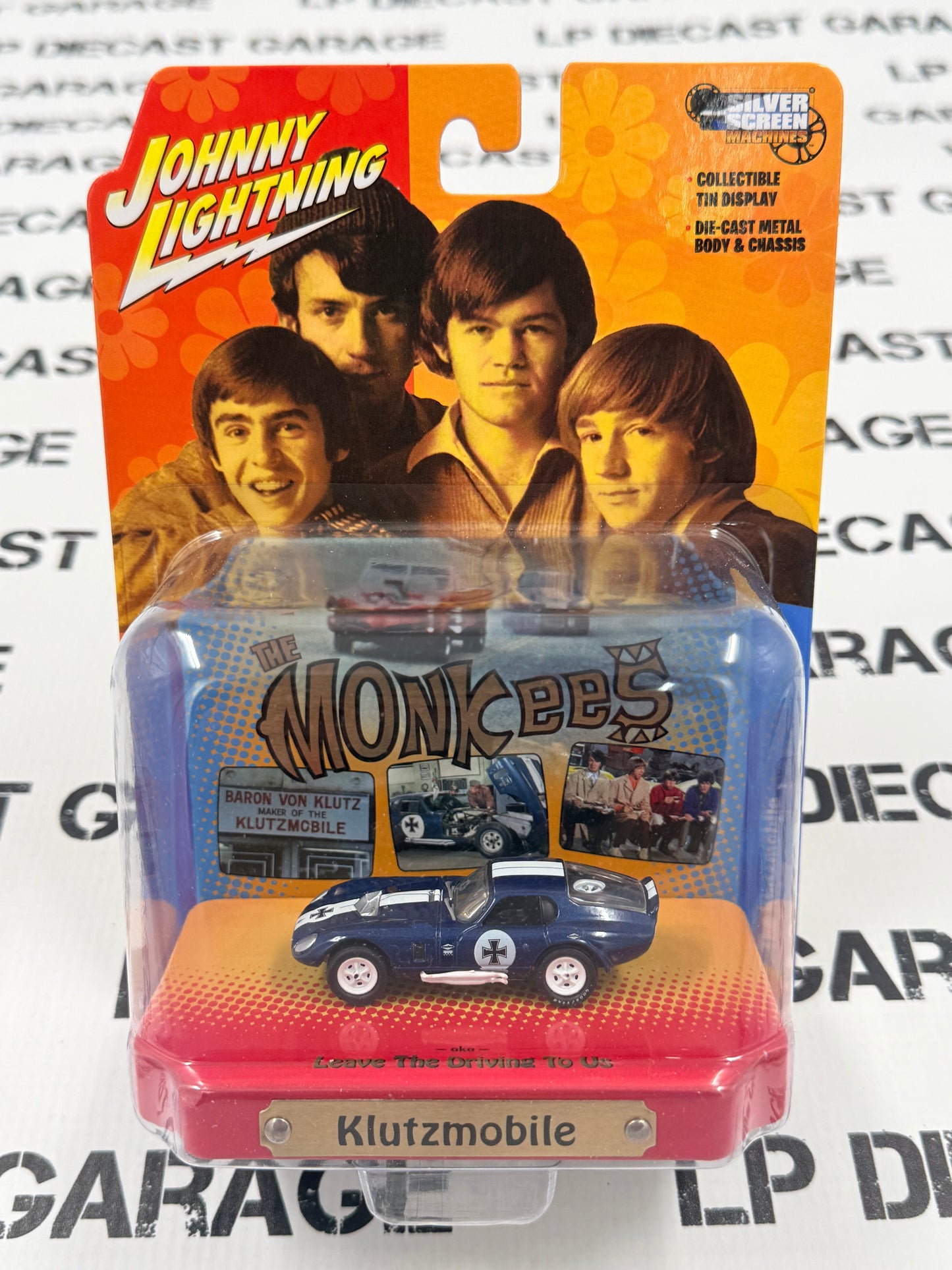 JOHNNY LIGHTNING Klutzmobile The Monkees Silver Screen 1:64 Diecast Shelby