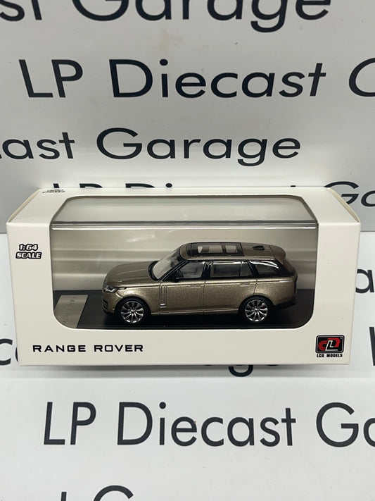 LCD MODELS 2022 Land Rover Range Rover Gold 1:64 Diecast