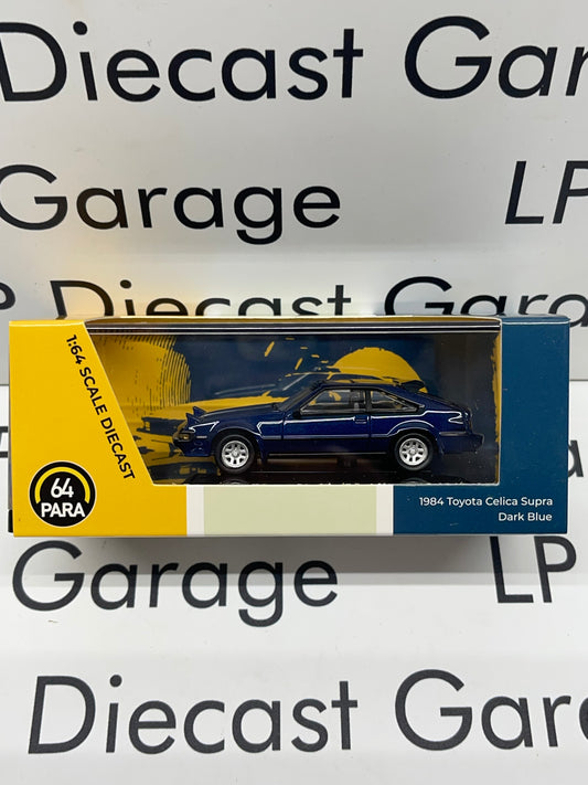 PARAGON MODELS 1984 Toyota Celica Supra Dark Blue 1:64 Diecast
