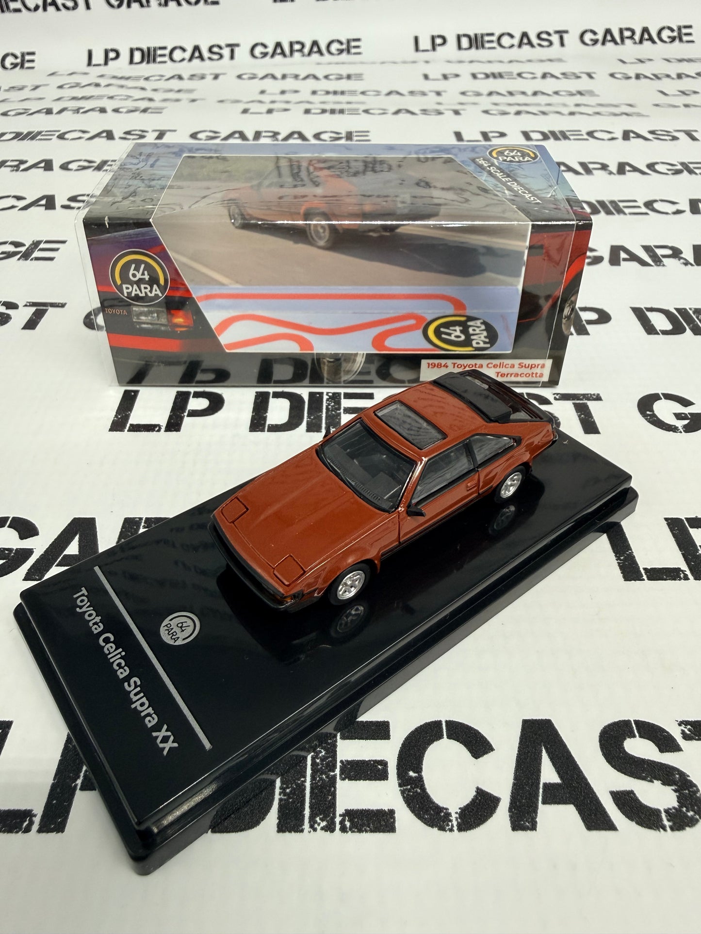 PARA64 1984 Toyota Celica Supra Terracotta 1:64 Diecast LHD