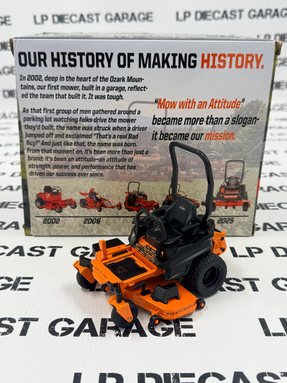 BAD BOY Maverick Zero Turn Mower Orange Replica 1:18 Diecast Model