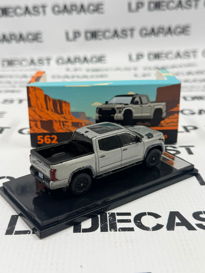 GCD 2024 Toyota Tundra TRD Pro Silver Truck 1:64 Diecast