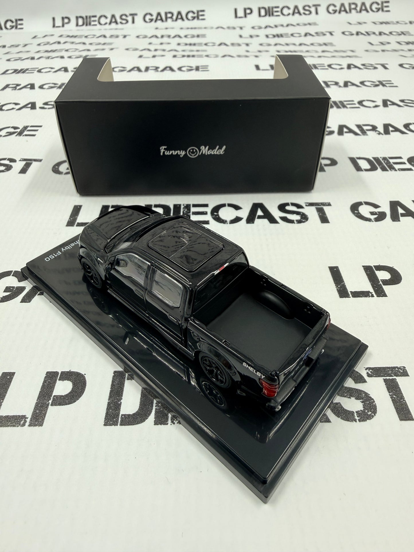 FUNNY MODELS Ford F-150 Shelby Super Snake Black 1:64 Diecast