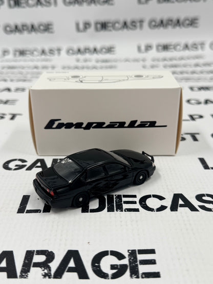 MODEL CAR 2005 Chevrolet Impala Black Unmarked 1:64 Diecast