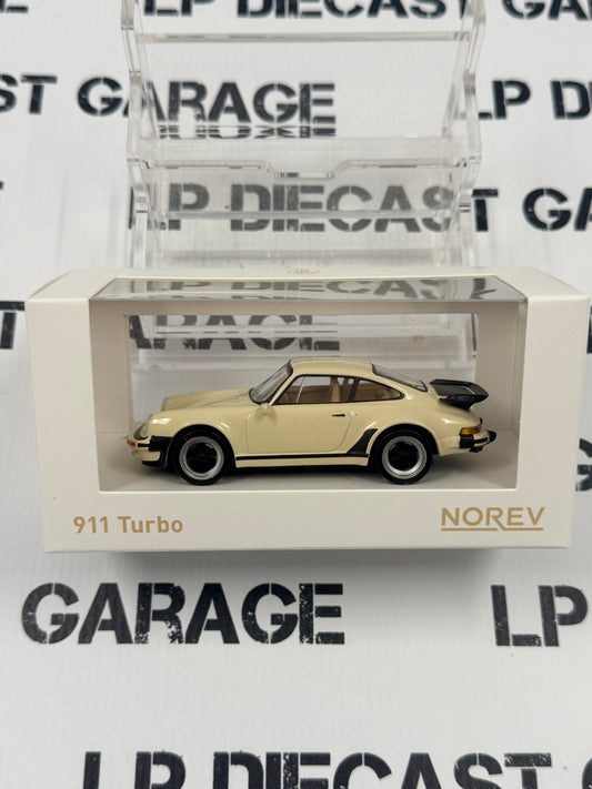 NOREV 1978 Porsche 911 Turbo Cream Color 1:43 Diecast