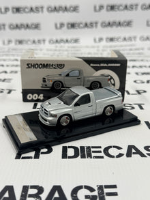 GCD Shoom Dodge Ram SRT10 Silver Truck 1:64 Diecast
