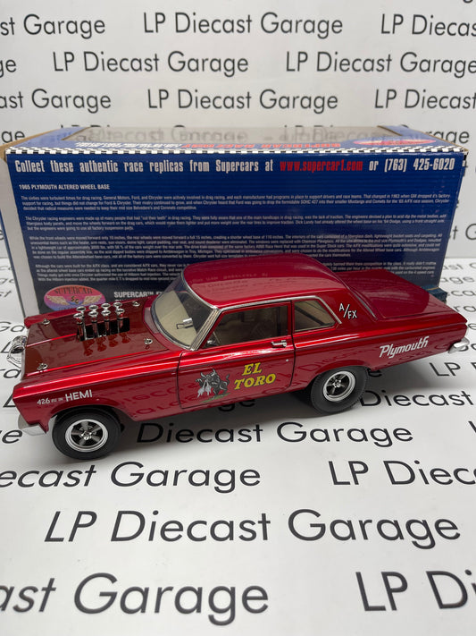 SUPERCAR COLLECTIBLES 1965 Plymouth AWB Issue #5 Ethard ED Halsey El Toro 1:18 Diecast